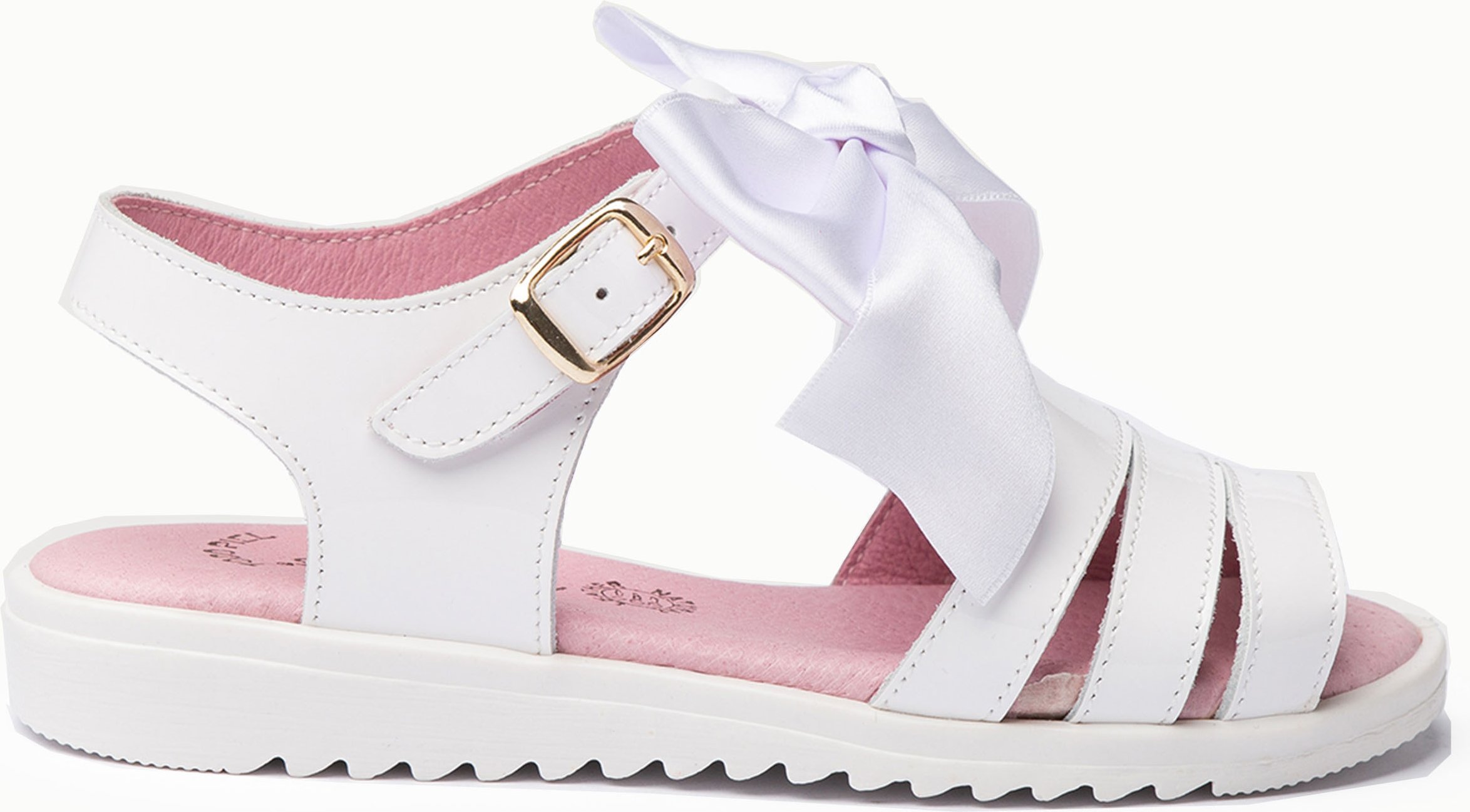 Mädchensandalen aus Leder