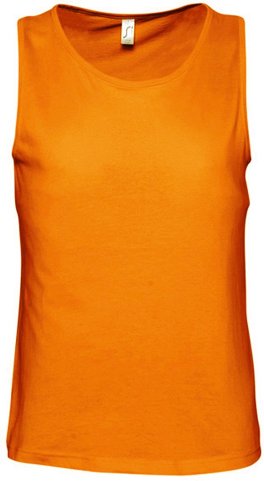 SOLS Herren Justin ärmelloses Tank / Vest Top (Orange)