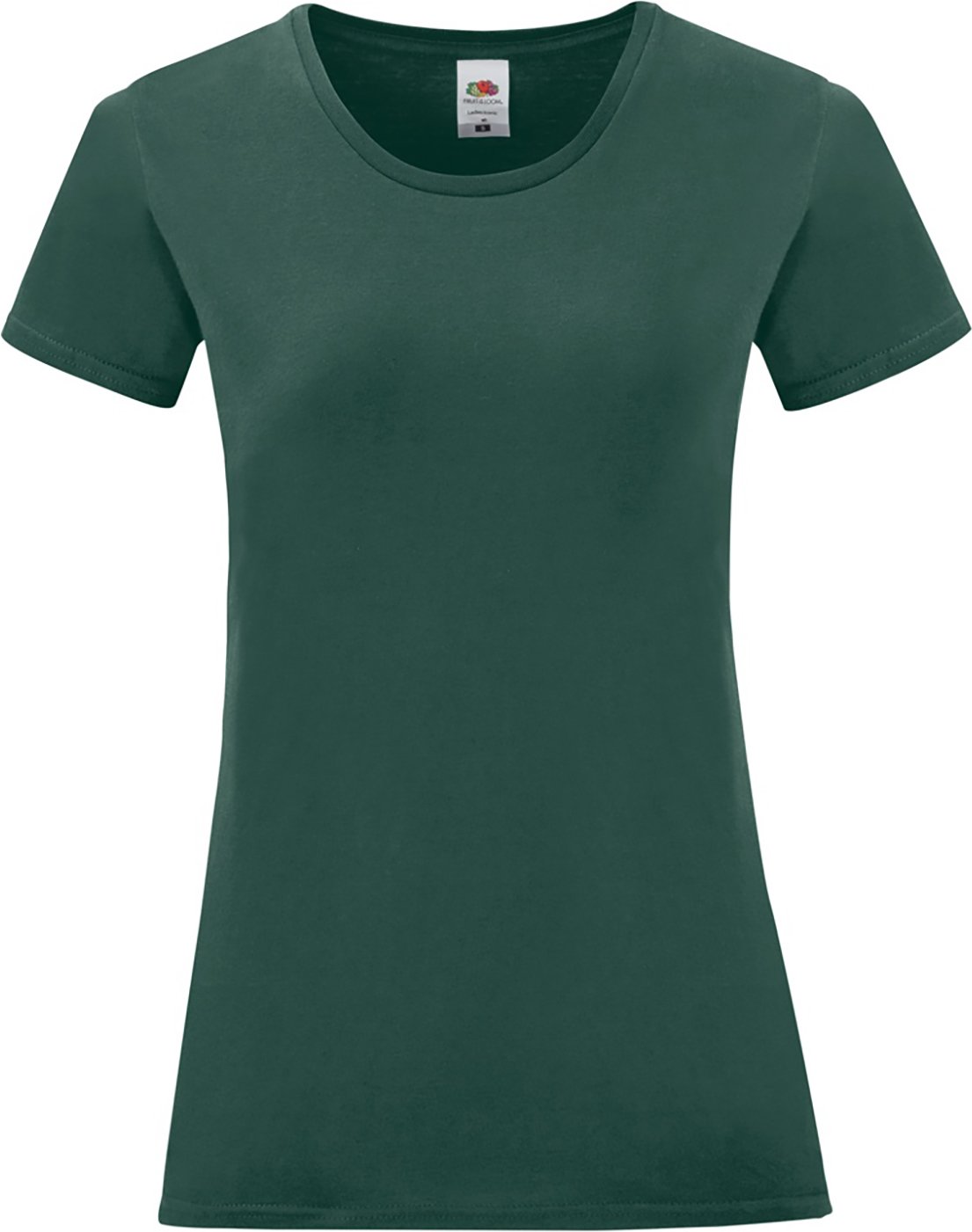 Fruit Of The Loom Damen/Damen Iconic T-Shirt (Wald)