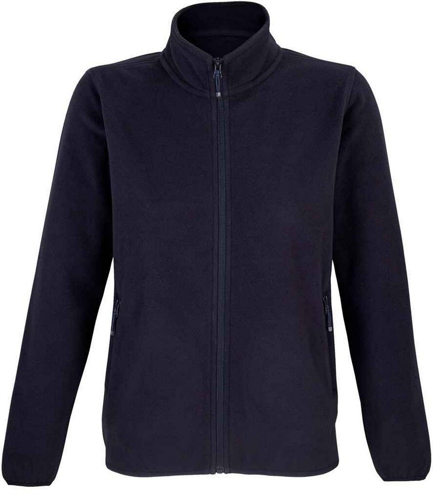 SOLS Womens/Ladies Factor Microfleece Recycled Fleece Jacket (Navy)