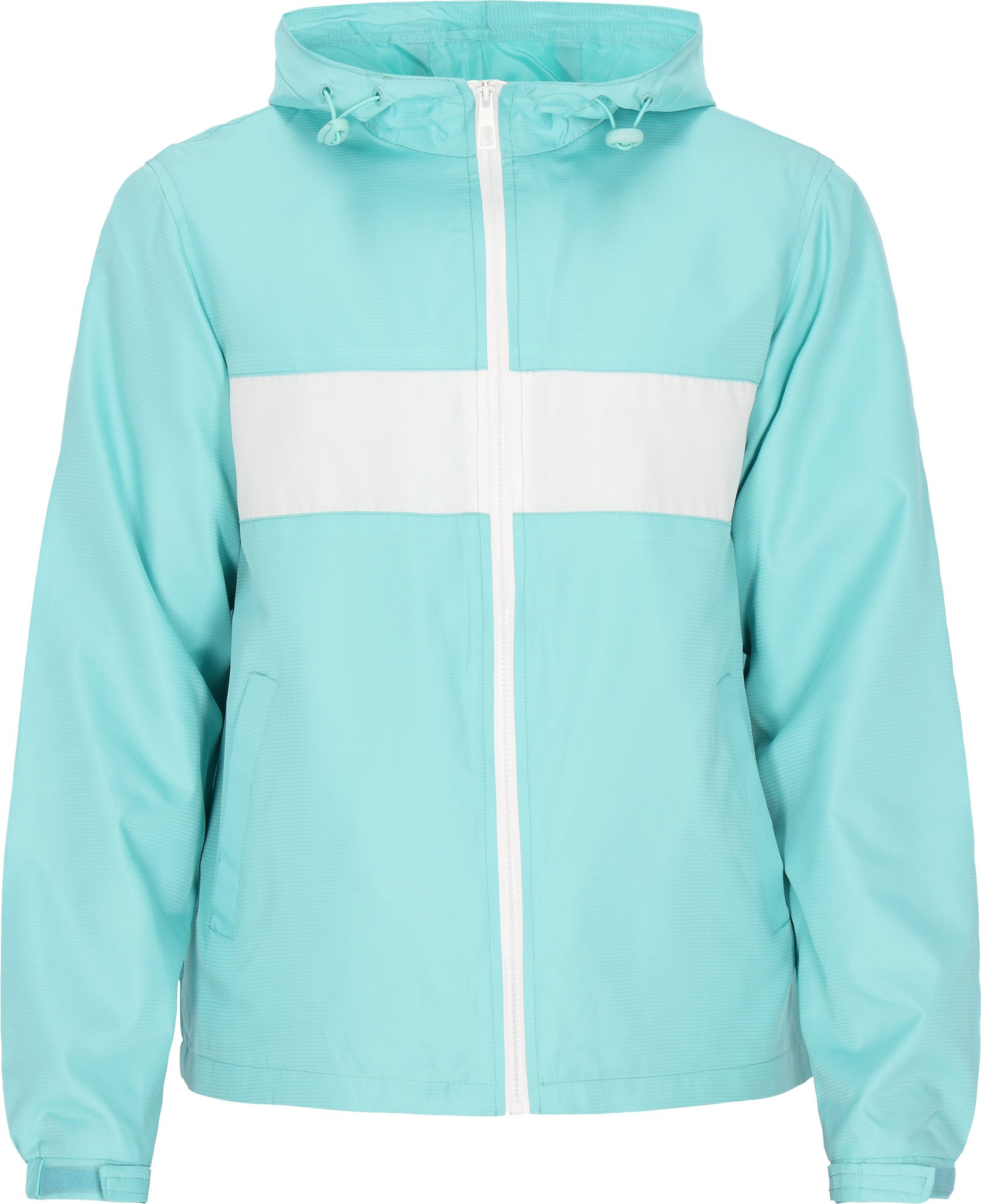 Mo Jacke Herren Türkis Weiss