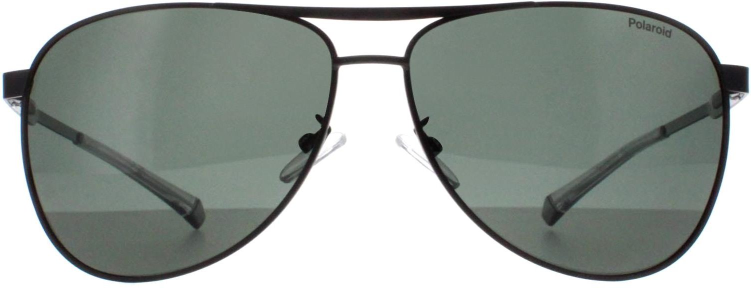Polaroid Aviator Herren Matt Schwarz Grün Polarisiert PLD 2160/G/S/X