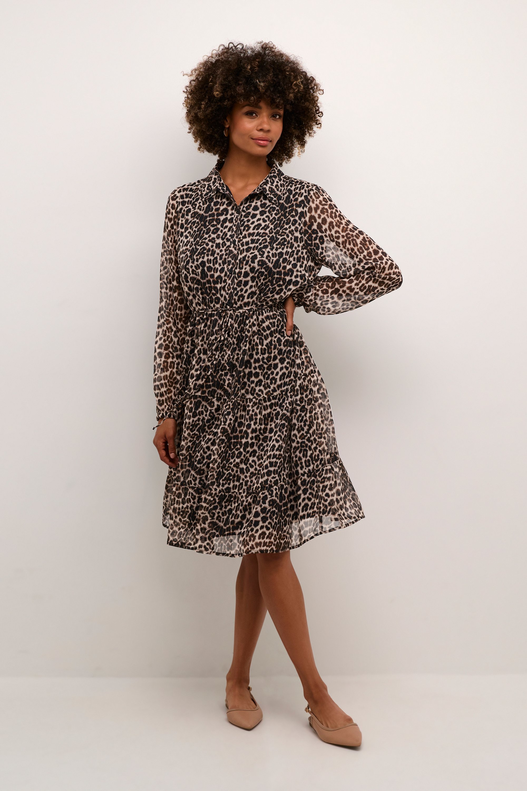 Kleid A-shape animal