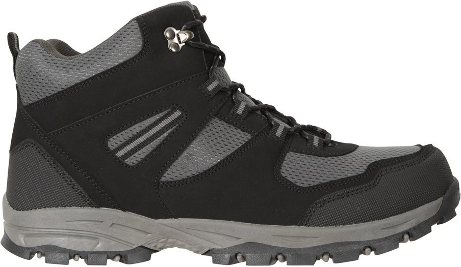 Mountain Warehouse - Herren Wanderstiefel "Mcleod" (Pechschwarz)