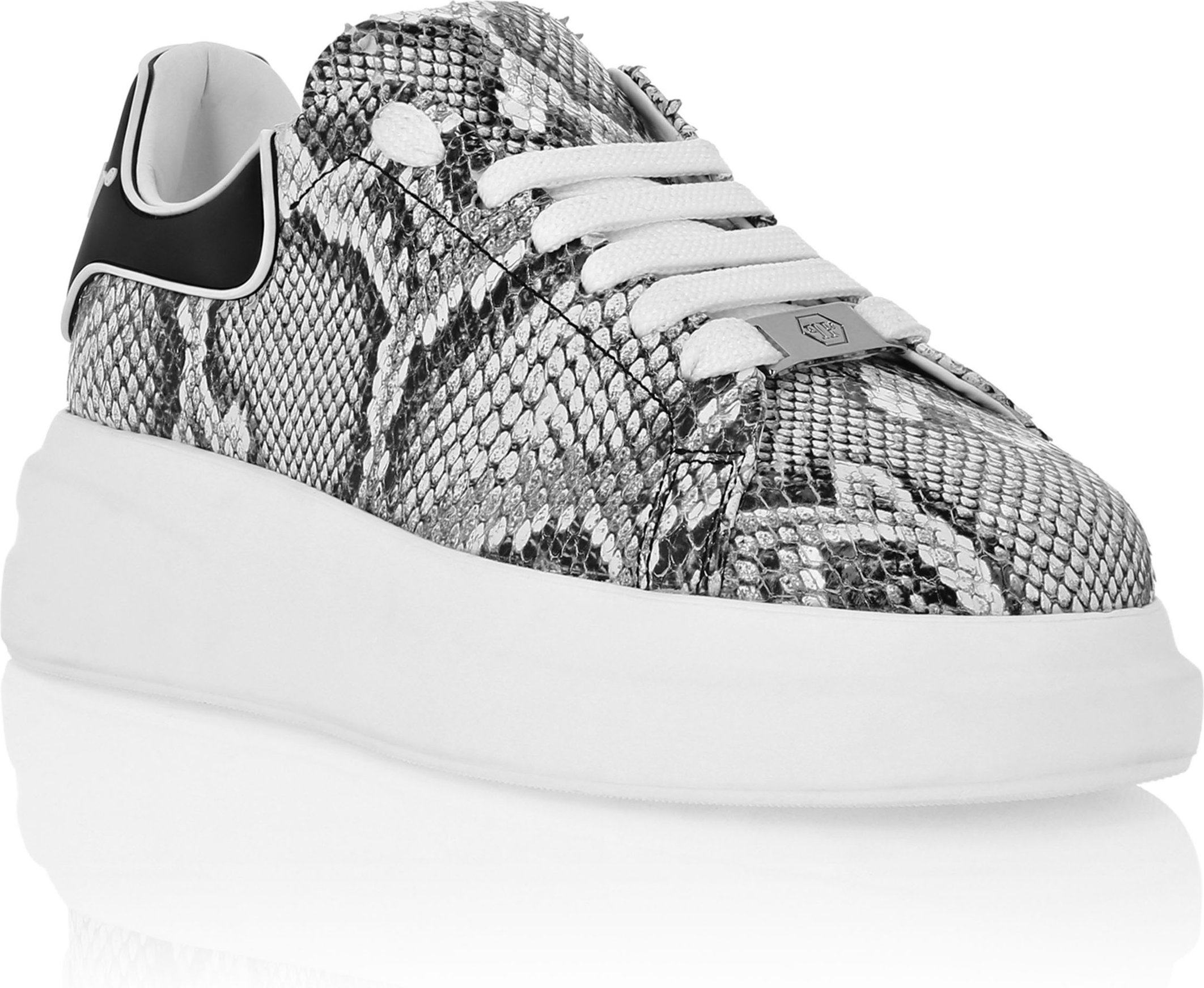 Low Top Sneakers Roccia Python Print