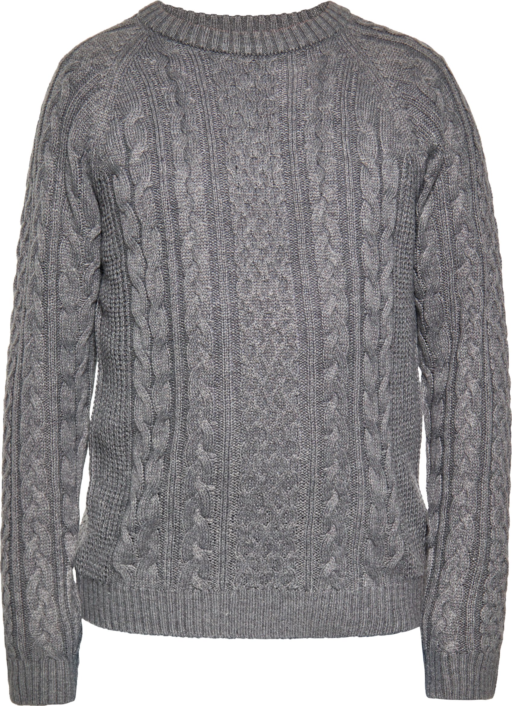 Thumbnail - Mo Strickpullover Herren grau melange