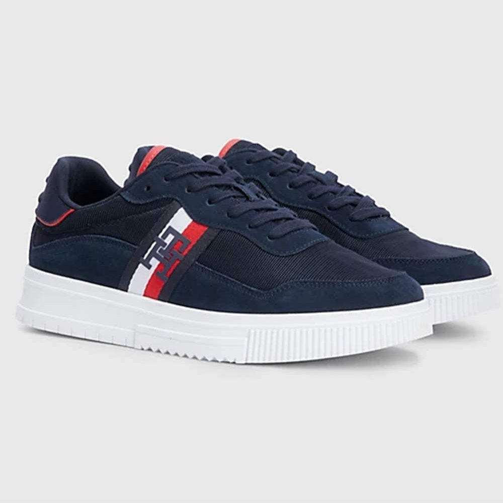 Korbschuhe Tommy Jeans Herren TH Flag