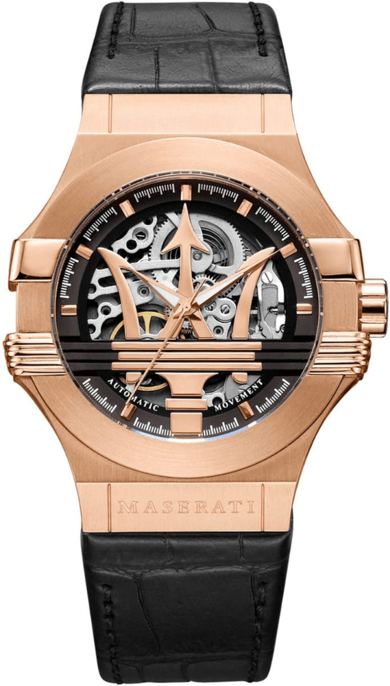 Maserati Potenza R8821108039 42 mm Automatische Skelett Herrenuhr