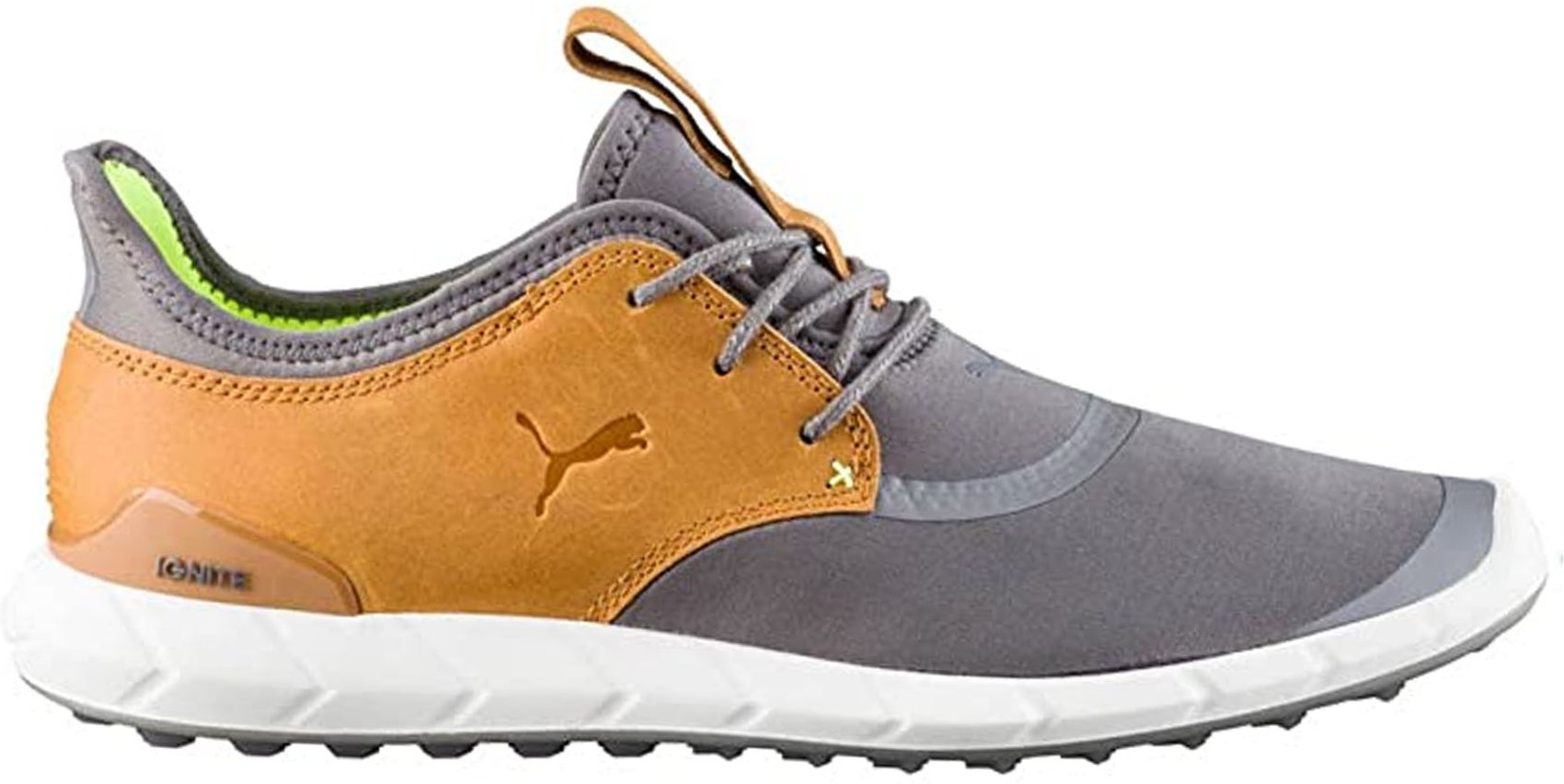 Thumbnail - Puma Ignite Schuhe Schnürung grau synthetischer Herren Trainer 460023 02