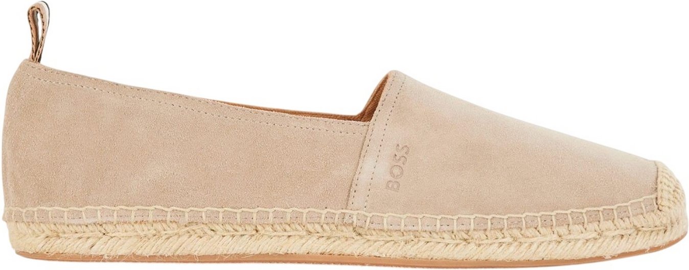 Boss - Herren Halbschuhe "Madeira", Wildleder (Beige)