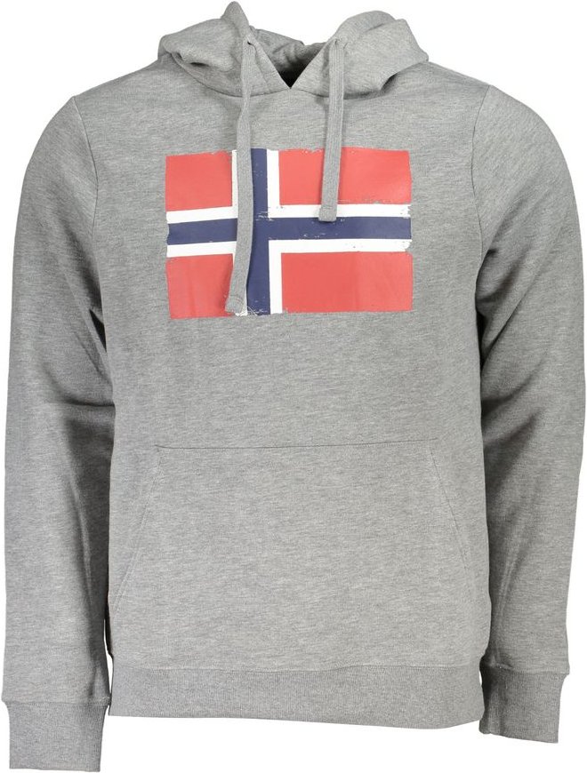 Flaggen-Hoodie im Casual-Stil