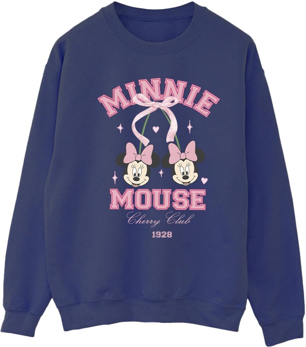Disney - "Cherry Club" Sweatshirt für Damen (Dunkles Marineblau)