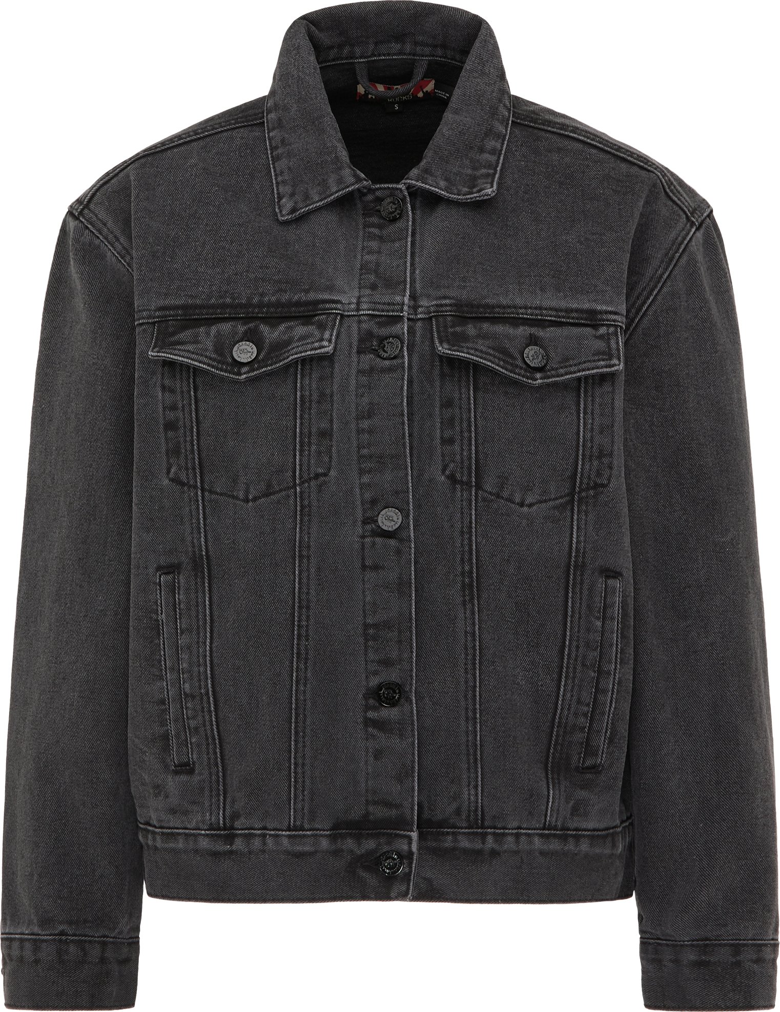 Mymo Jeansjacke Damen schwarz