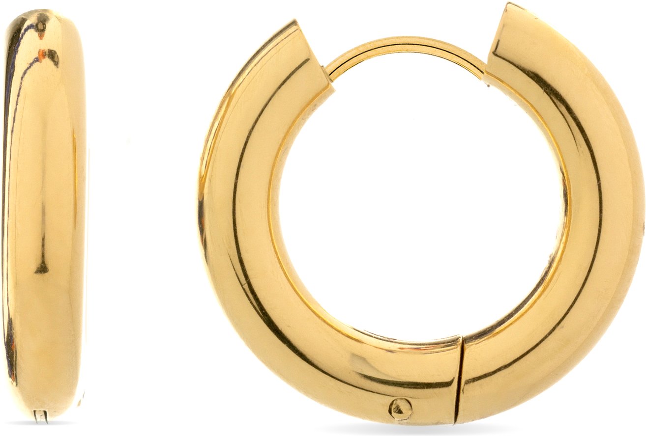 Luxenter Amyck-Ohrring aus 18 Karat Gelbgold