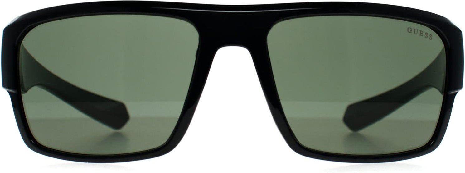 Guess GF5115 01N glänzend schwarz grau Sonnenbrille