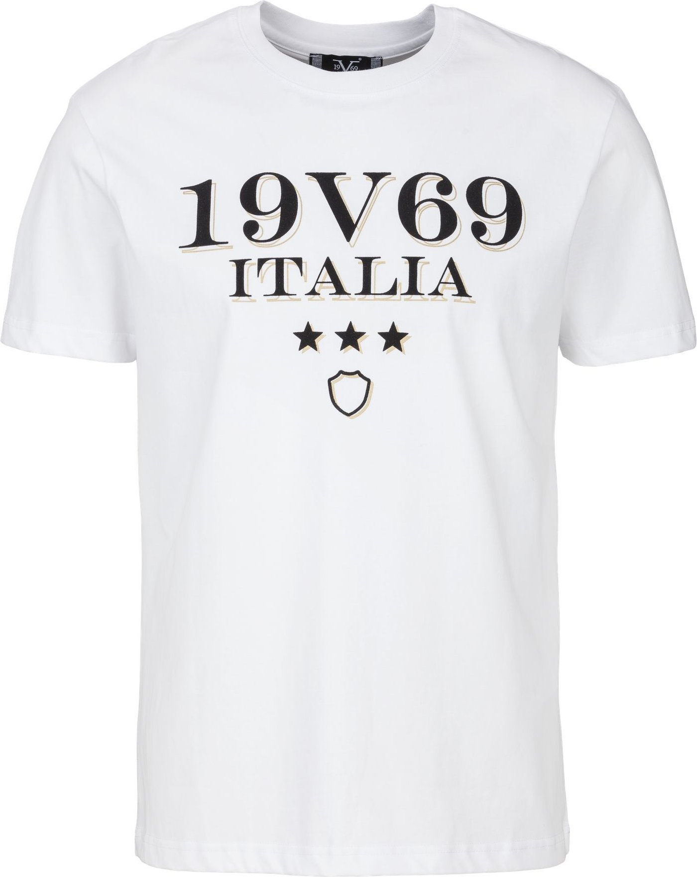 19v69 Italia T-Shirts Rafael Gold Logo