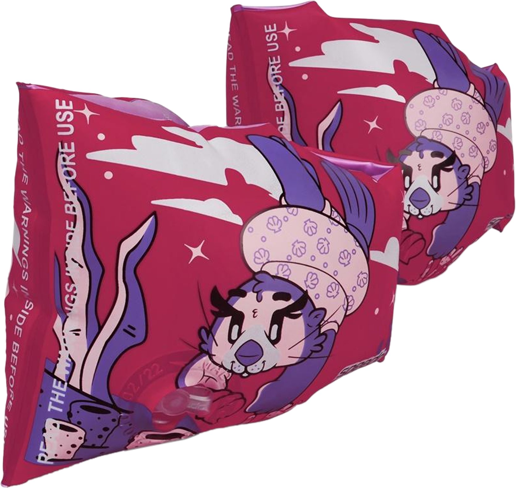 Speedo - Kinder Schwimmflügel, Graubraun (Pink/Violett)