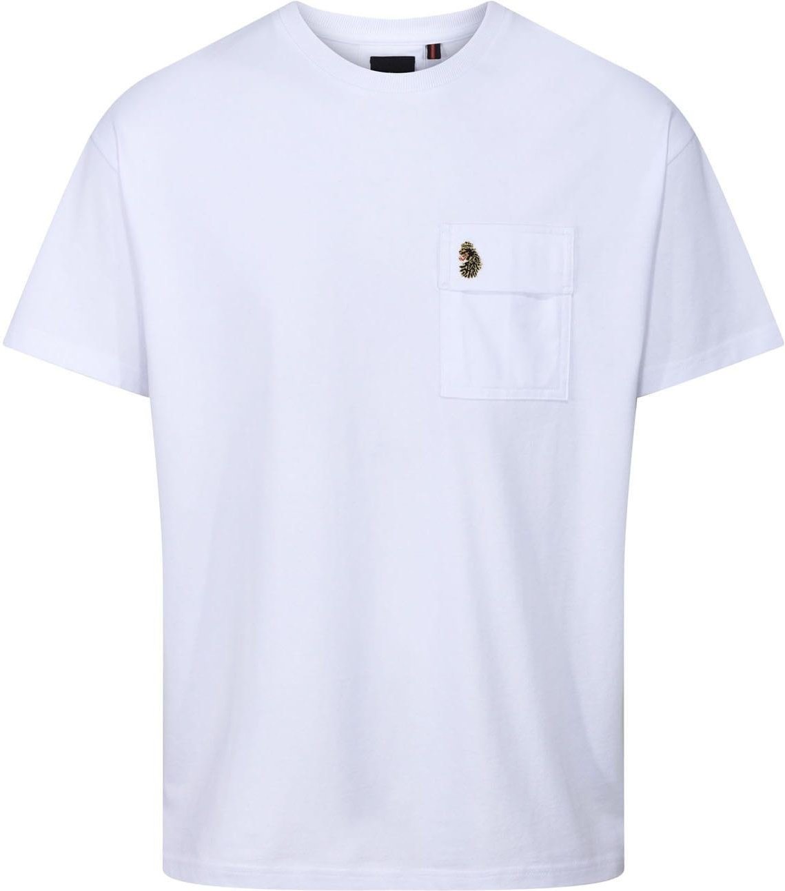 Thumbnail - Luke 1977 - "Swindon City" T-Shirt für Herren (Weiß/Rot)