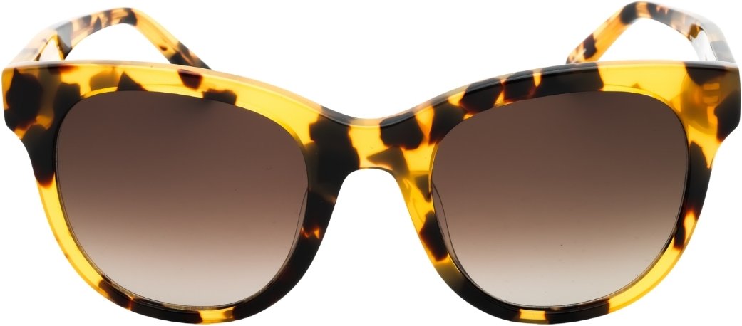 Banana Republic Braune SF-Linsen-Sonnenbrille in Havannabraun