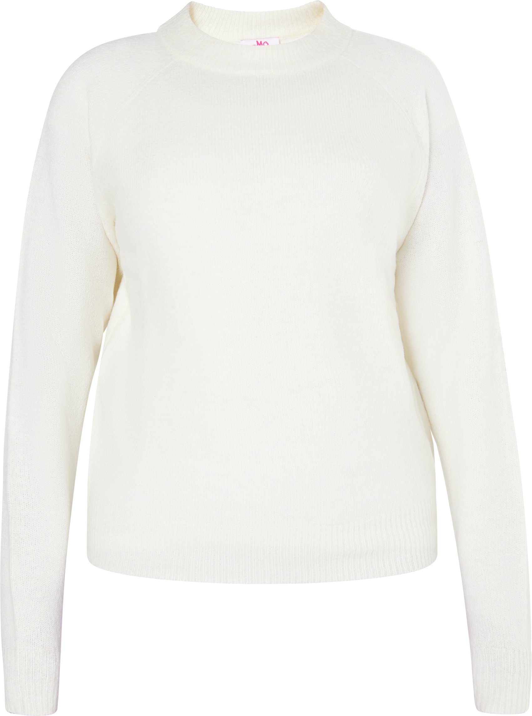 Mymo Strickpullover Damen weiss