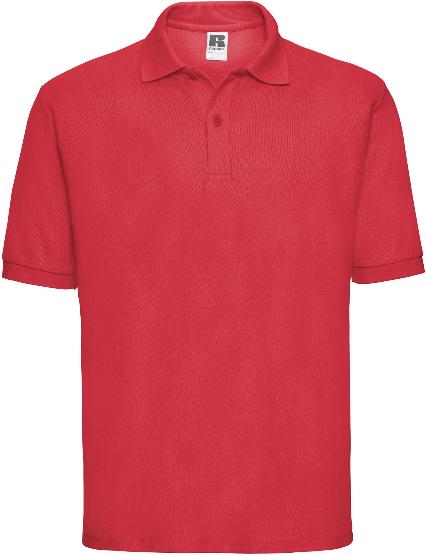 Russell - Poloshirt für Herren (Leuchtend Rot)