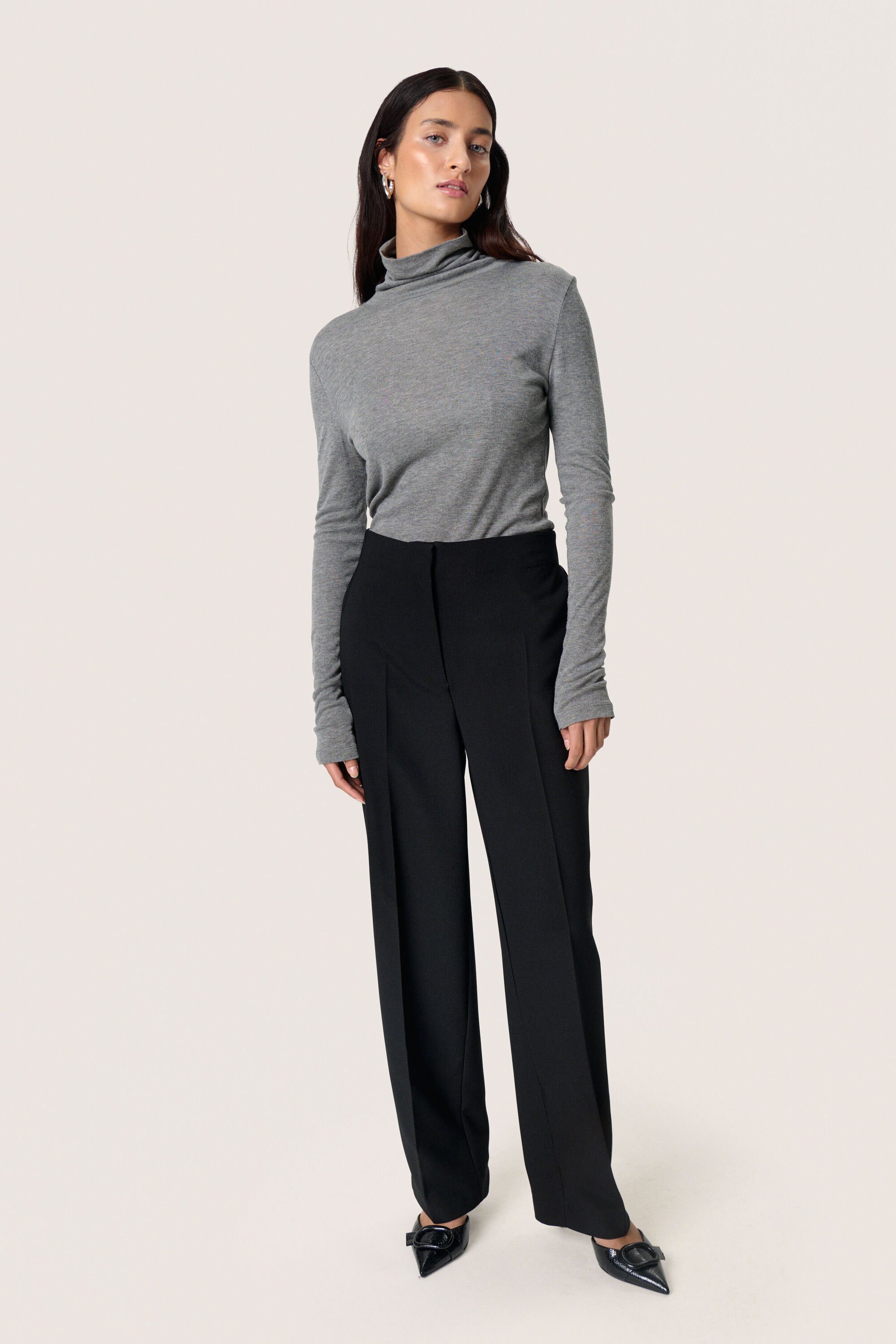 Pants Suiting SLSarina Gerade Passform black