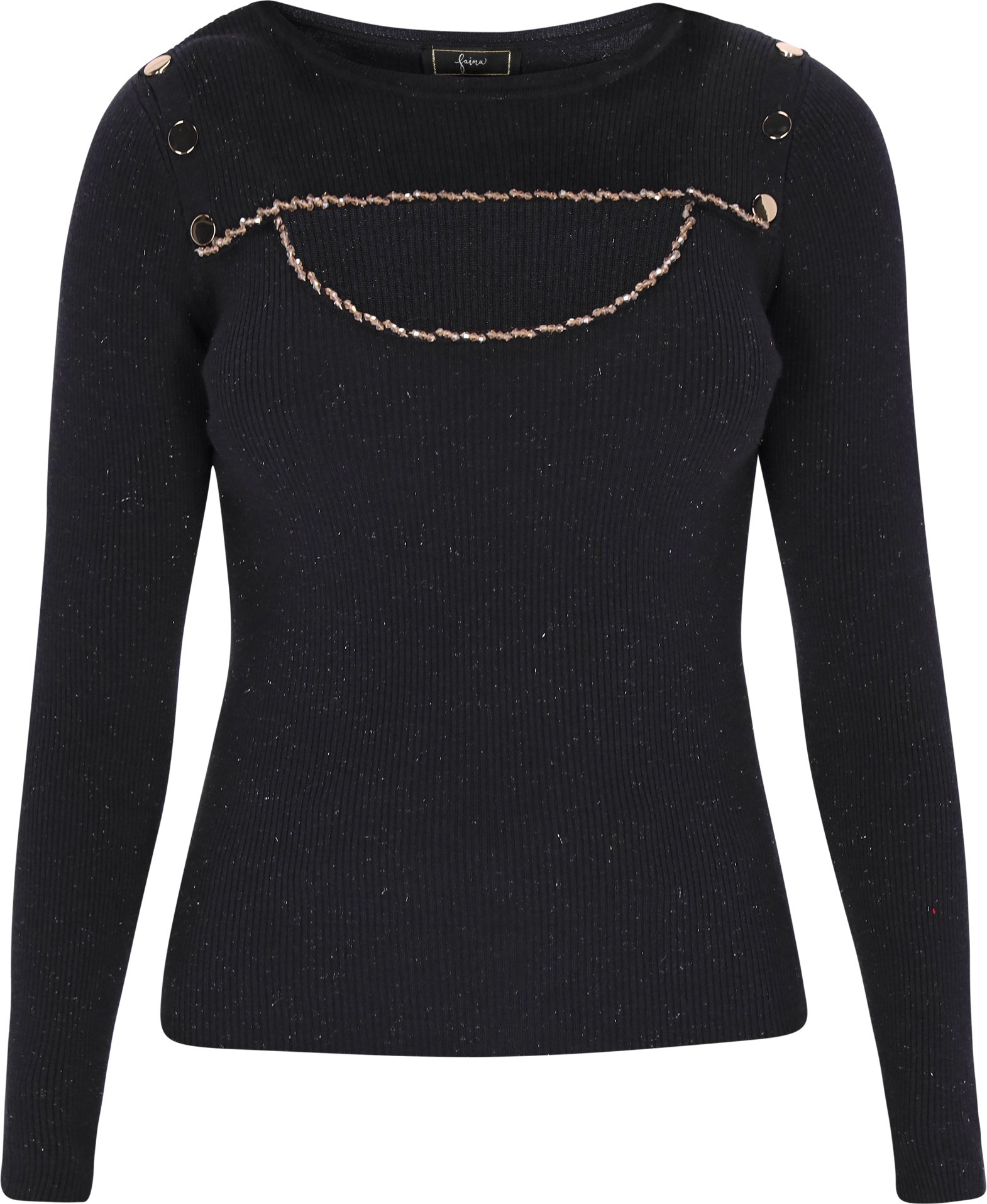 Faina Pullover Frauen Marine