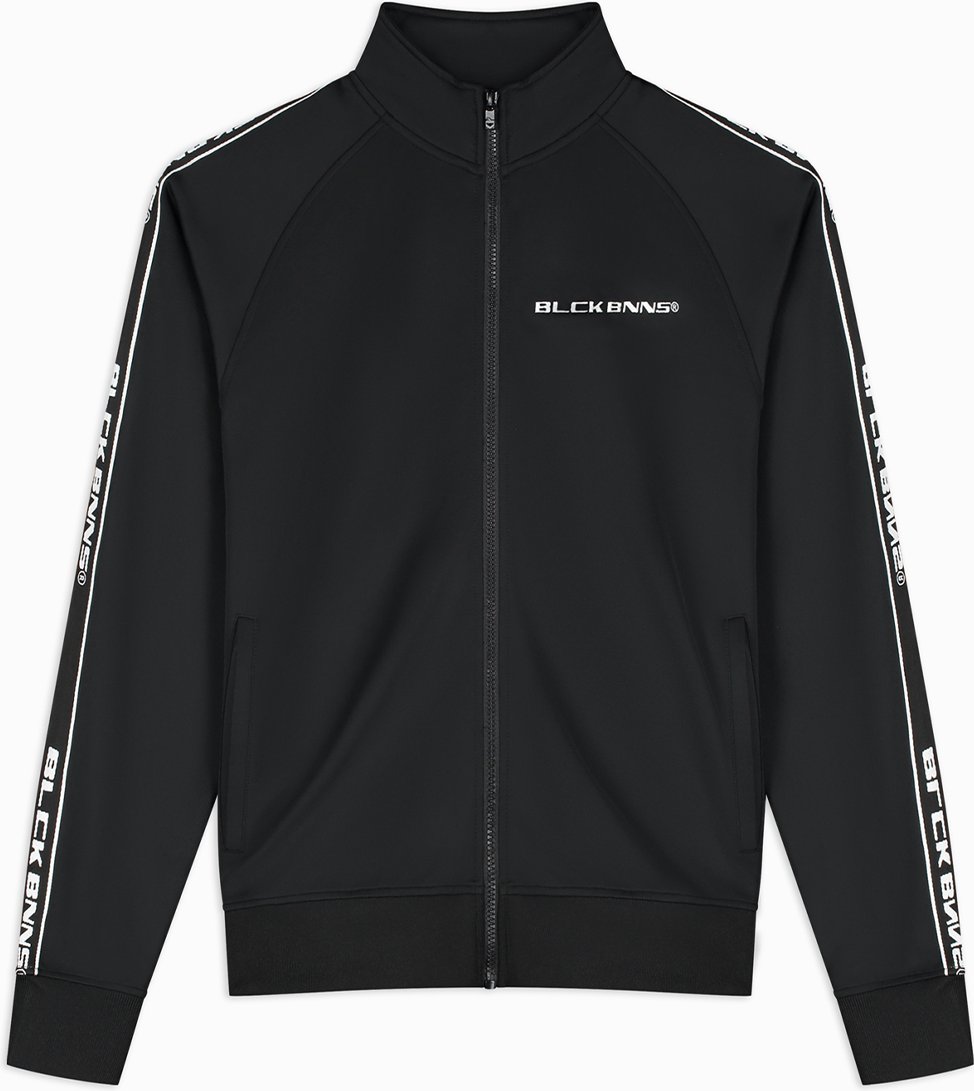 Black Bananas Taped Tracktop, Schwarz