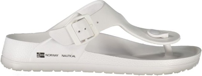Norwegen 1963 Weiße Plastik Frauen-Ciabatta