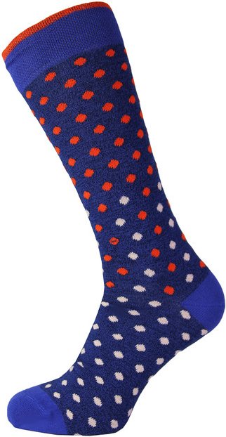 Ted Baker London überall gedruckte blaue Herren Socken Mxsgiliaxh9m