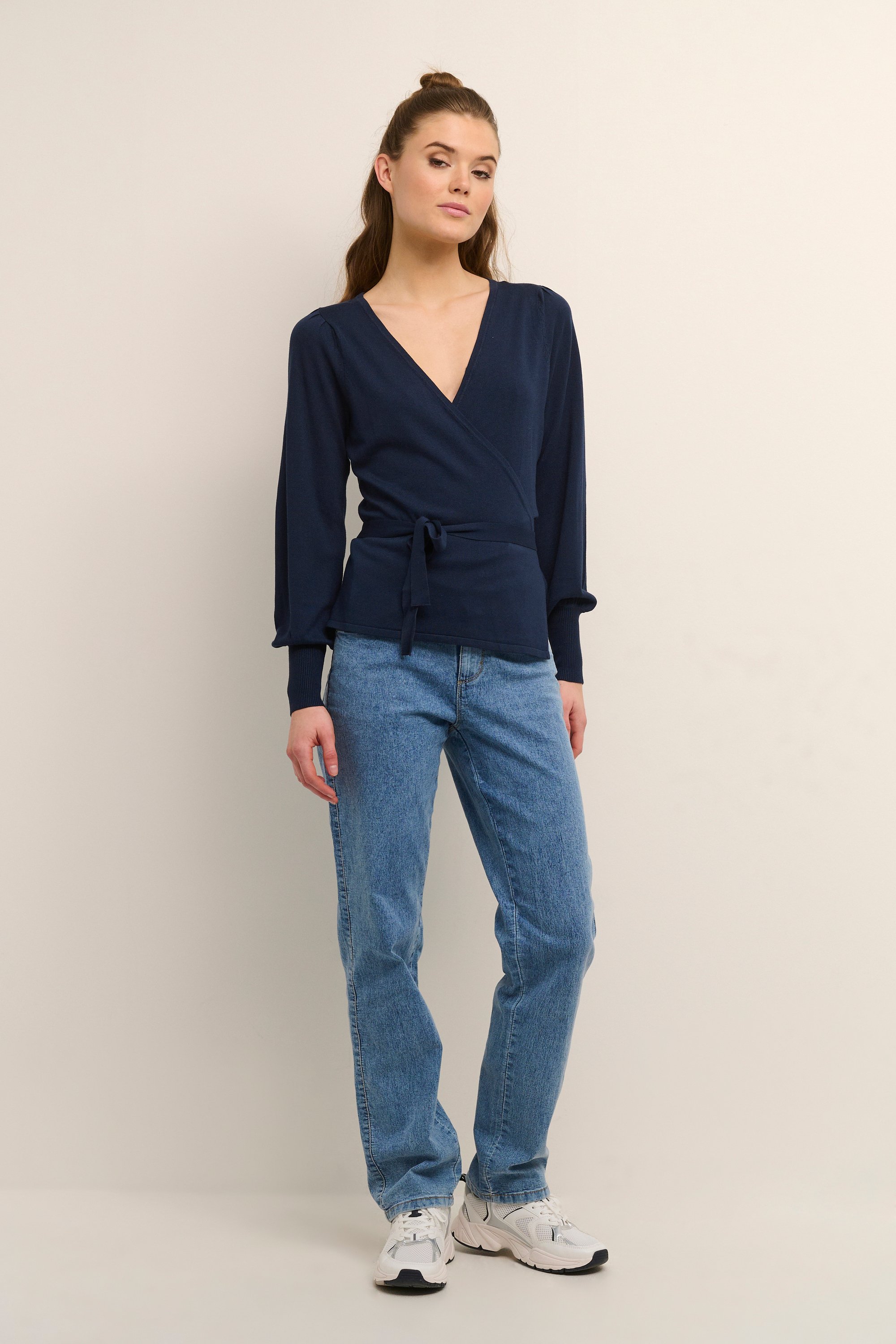 Thumbnail - Strickjacke Regular fit marine