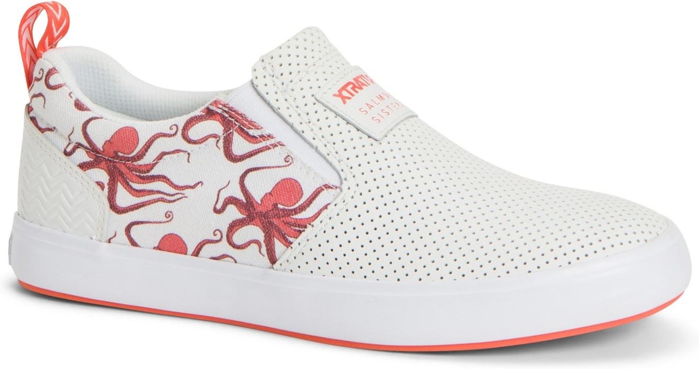 Xtratuf Sharkbyte Canvas Damen Creme Turnschuhe