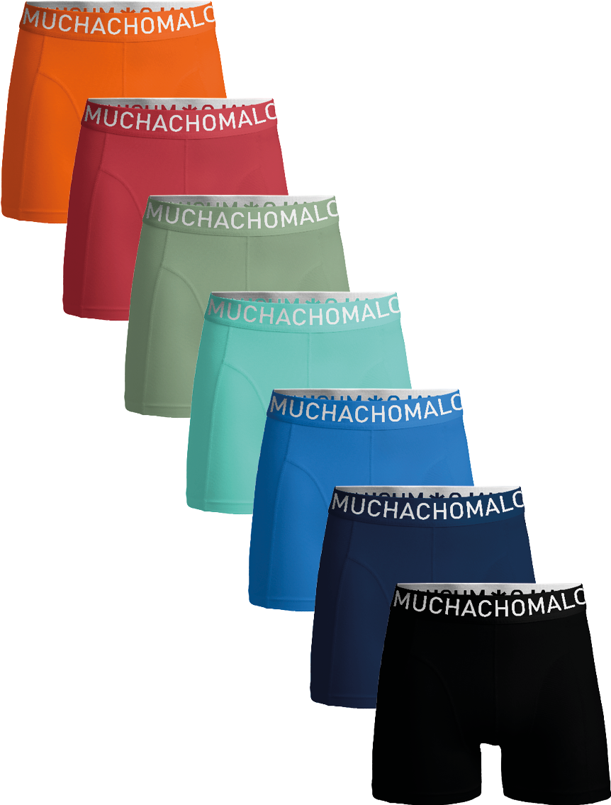 Muchachomalo Herren Boxershorts – 7 Stück – Herren Unterhosen