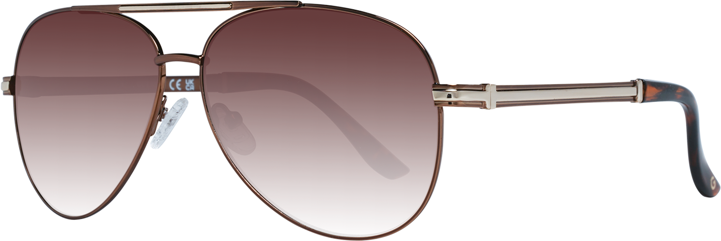 Guess Sonnenbrille GF0173 48F Braun Braun Verlauf