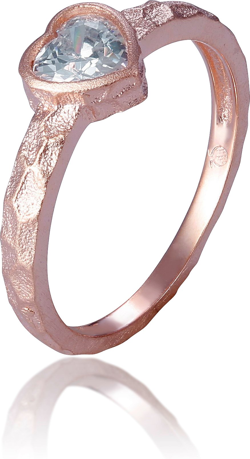 Orphelia 'Nora' Damen-Ring aus 925er Sterlingsilber, Rosé, ZR-7435
