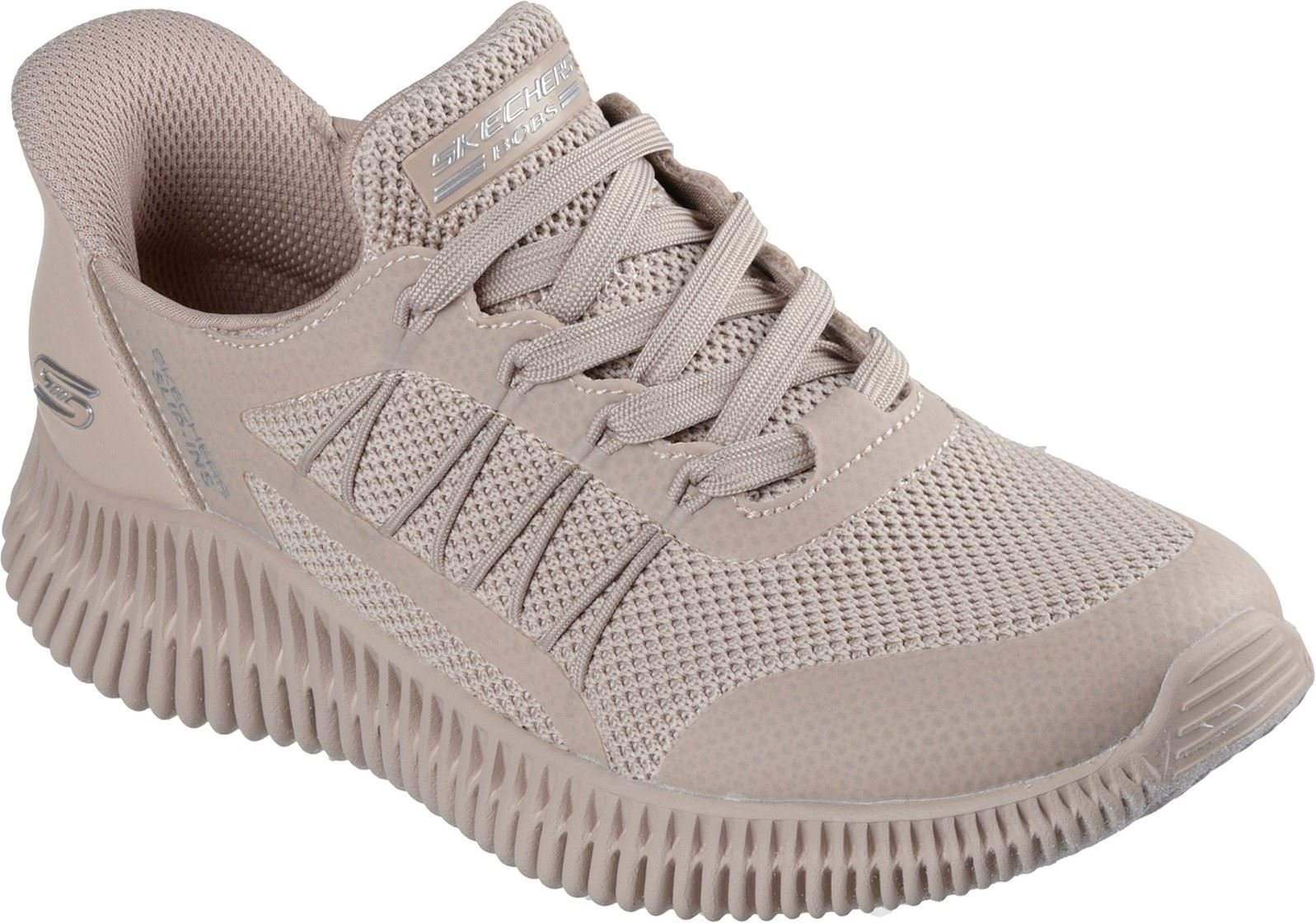 Skechers BOBS Geo Lite Divine Pace Damen Sneaker in Tan
