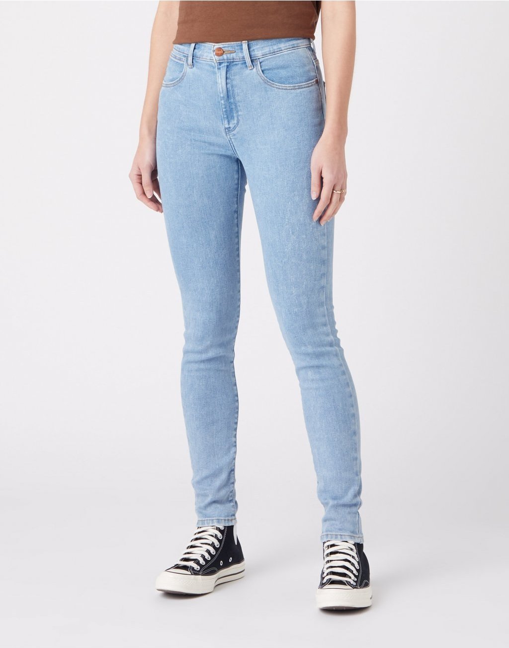 Wrangler High Rise Skinny Cher Skinny Jeans