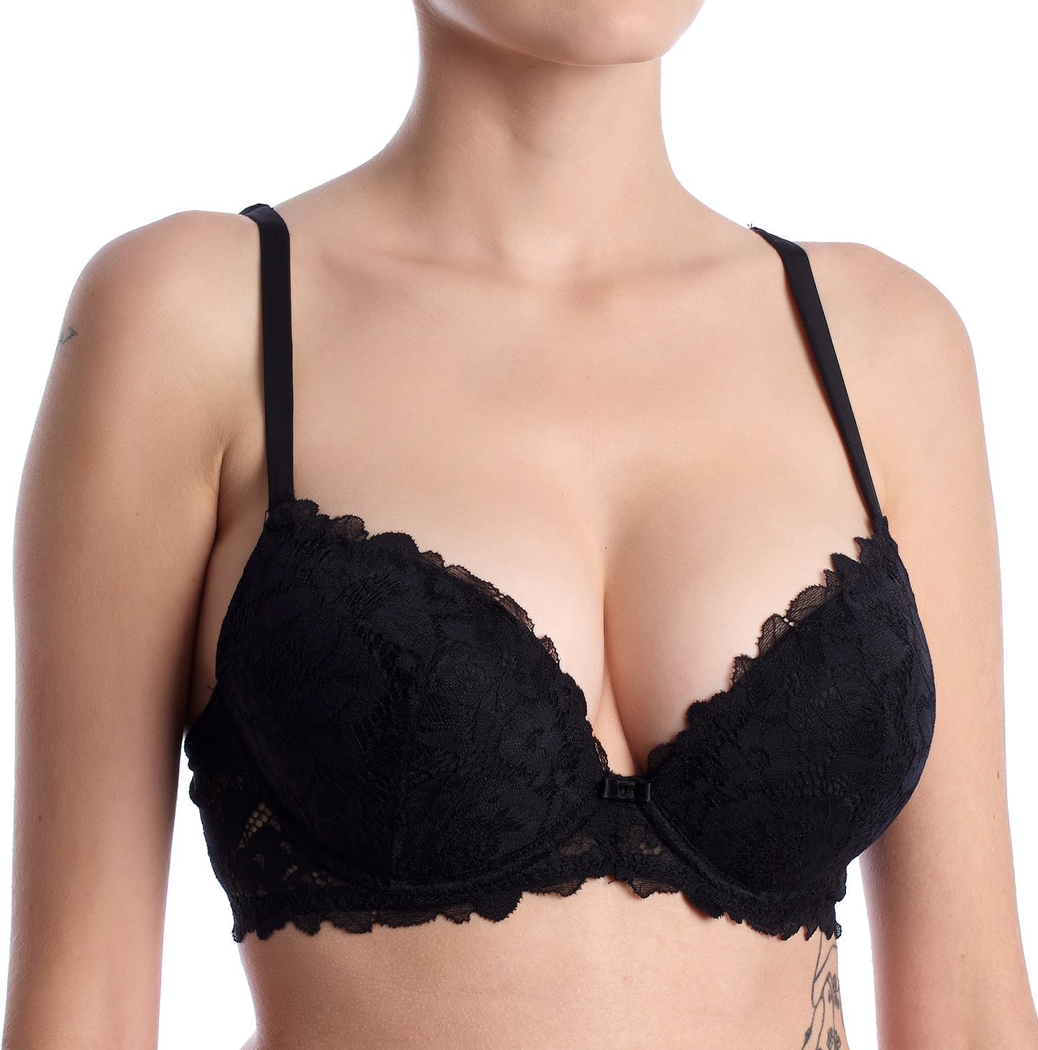 Damen Bügel-Push-up-BH SOFTY-BALCONETTE