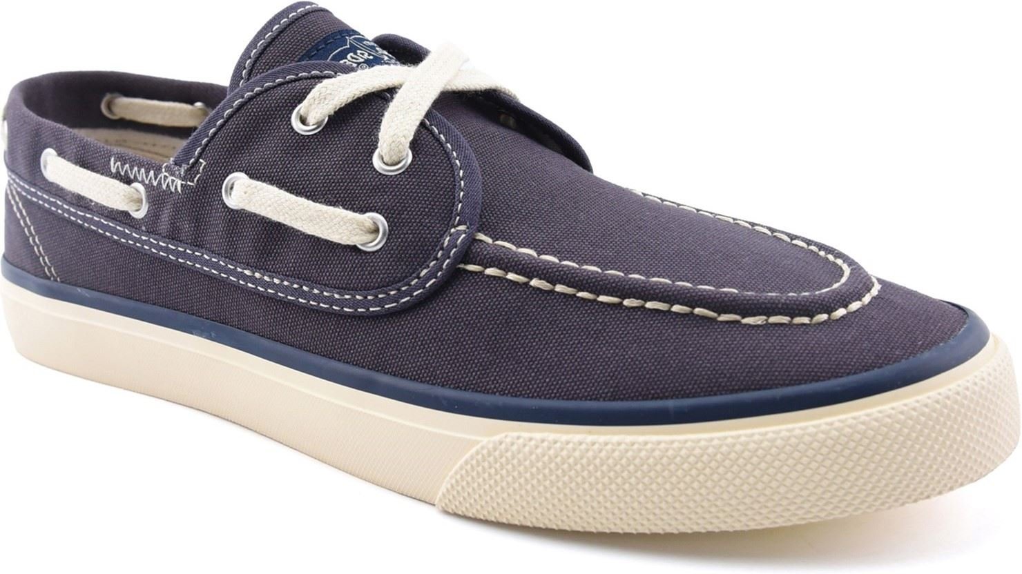 Sperry Klassische Seemate Baumwoll Bootsschuhe für Herren in Marineblau