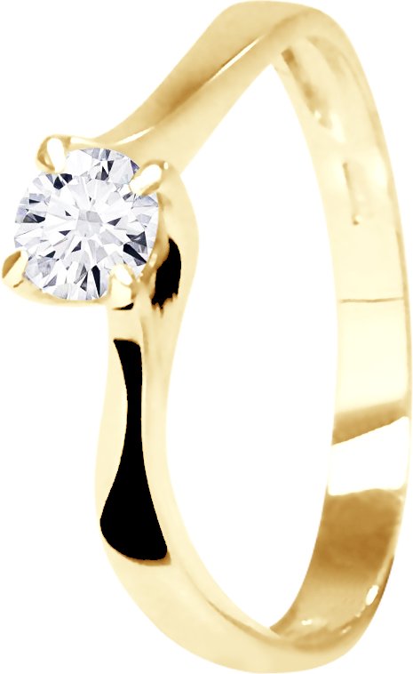 DIADEMA - Ring - Diamant - Gelbgold