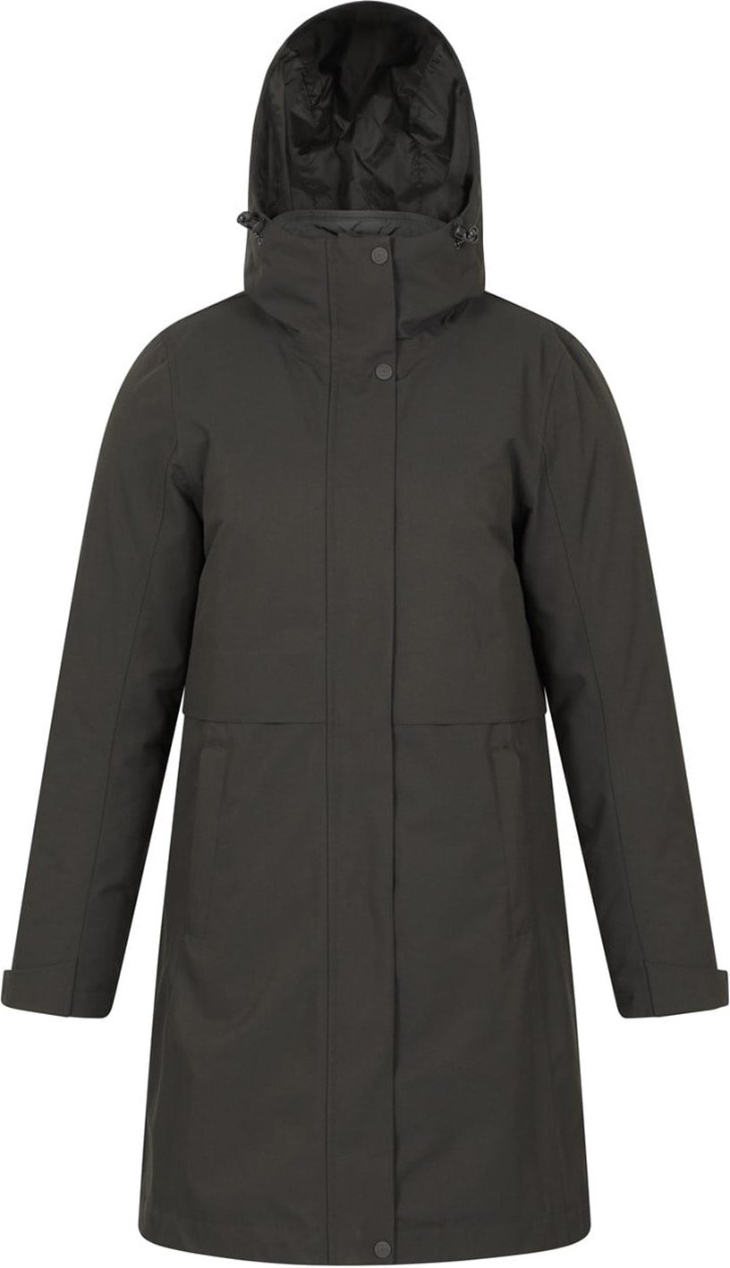 Mountain Warehouse - "Luna" Jacke, wasserfest für Damen, 3 in 1, Lang (Khakigrün)