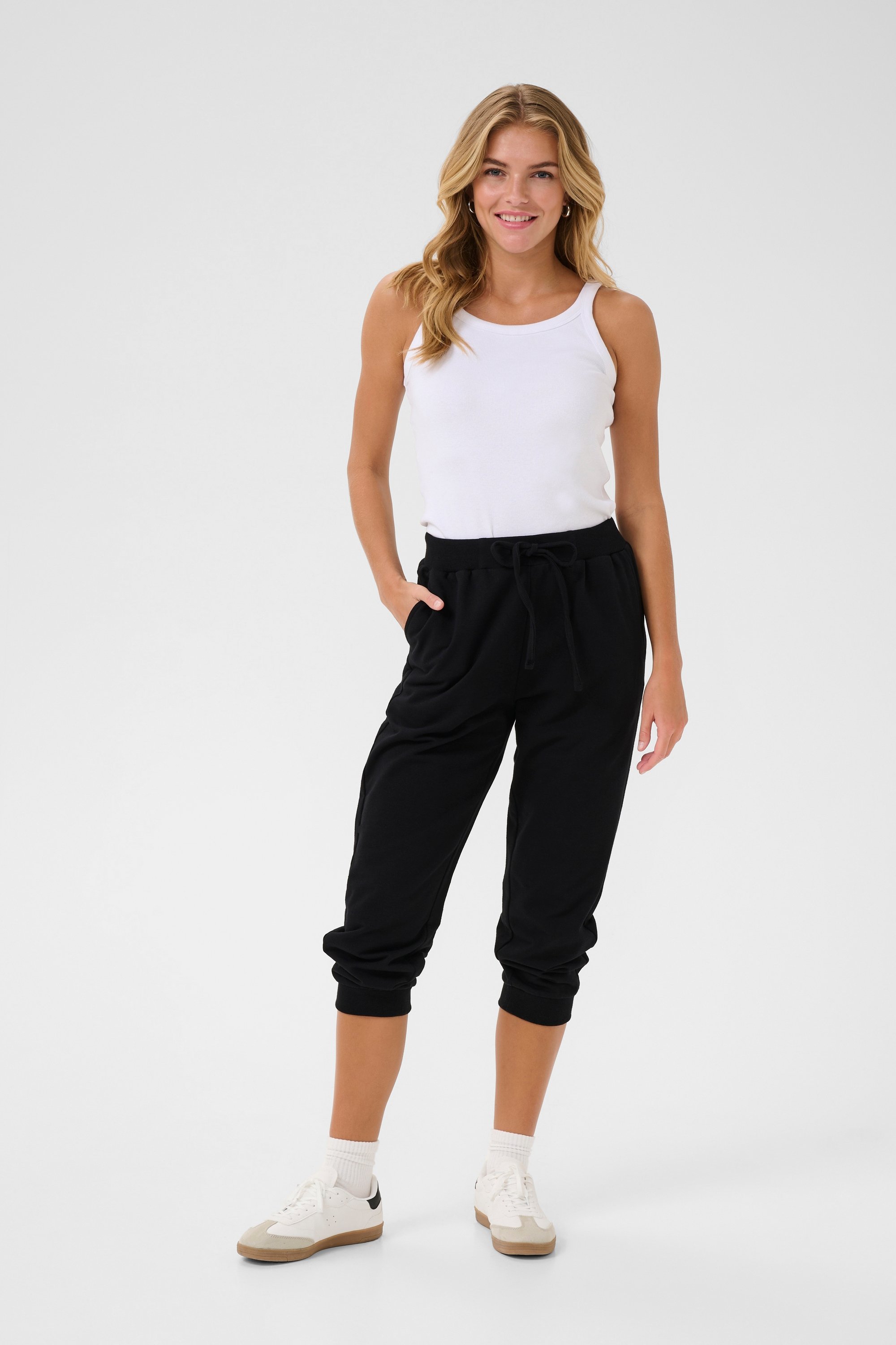 Casual Hose Regular fit Black