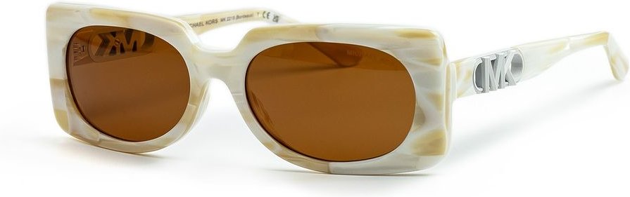 Michael Kors Beige Acetat Sonnenbrille
