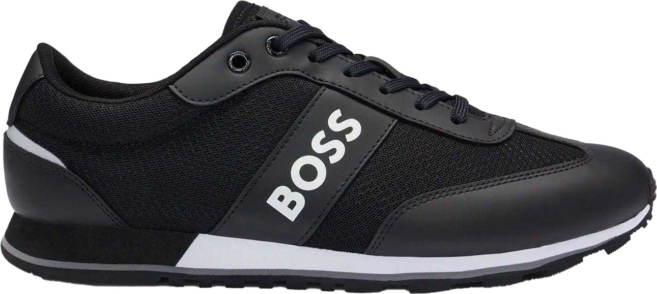 Boss - Sneaker für Herren, Netzmaterial (Schwarz)