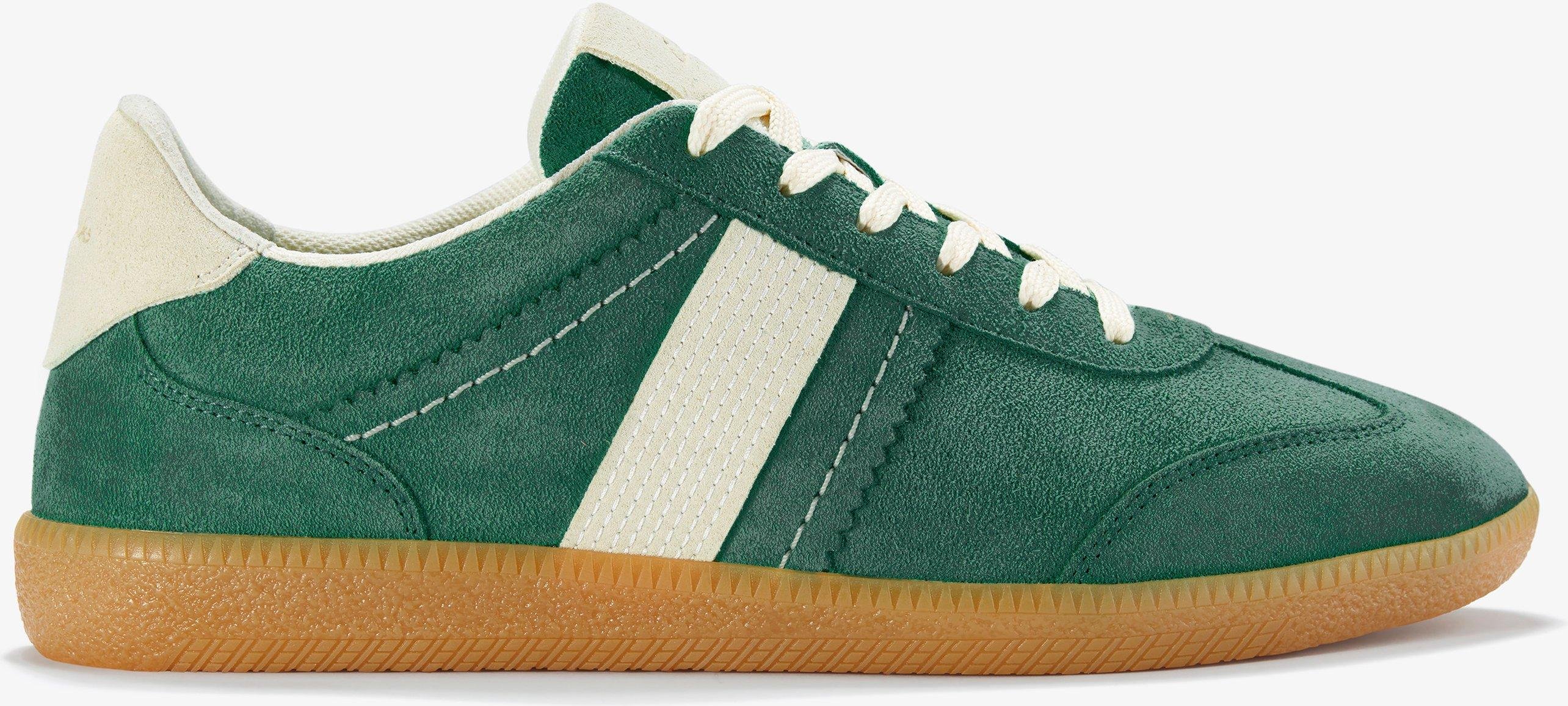 Stara Walk Dunkelgrüne Wildlederschuhe