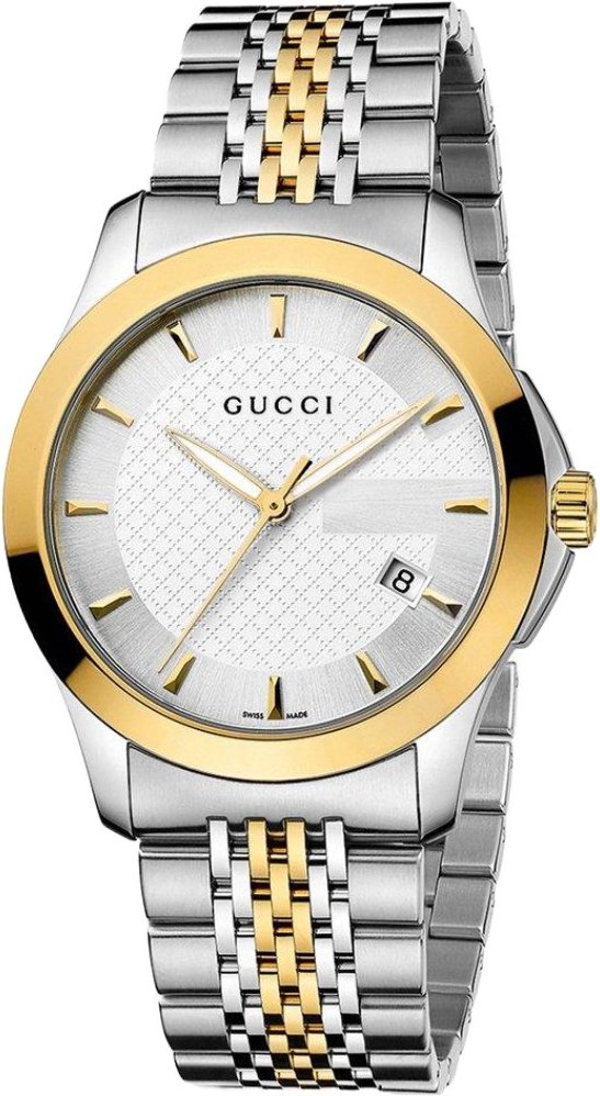 Gucci YA126409 G-Timeless zweifarbige Herrenuhr