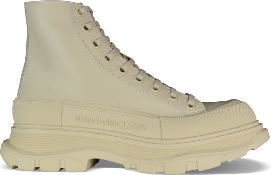 Alexander McQueen Sneakers Tread Slick Beige