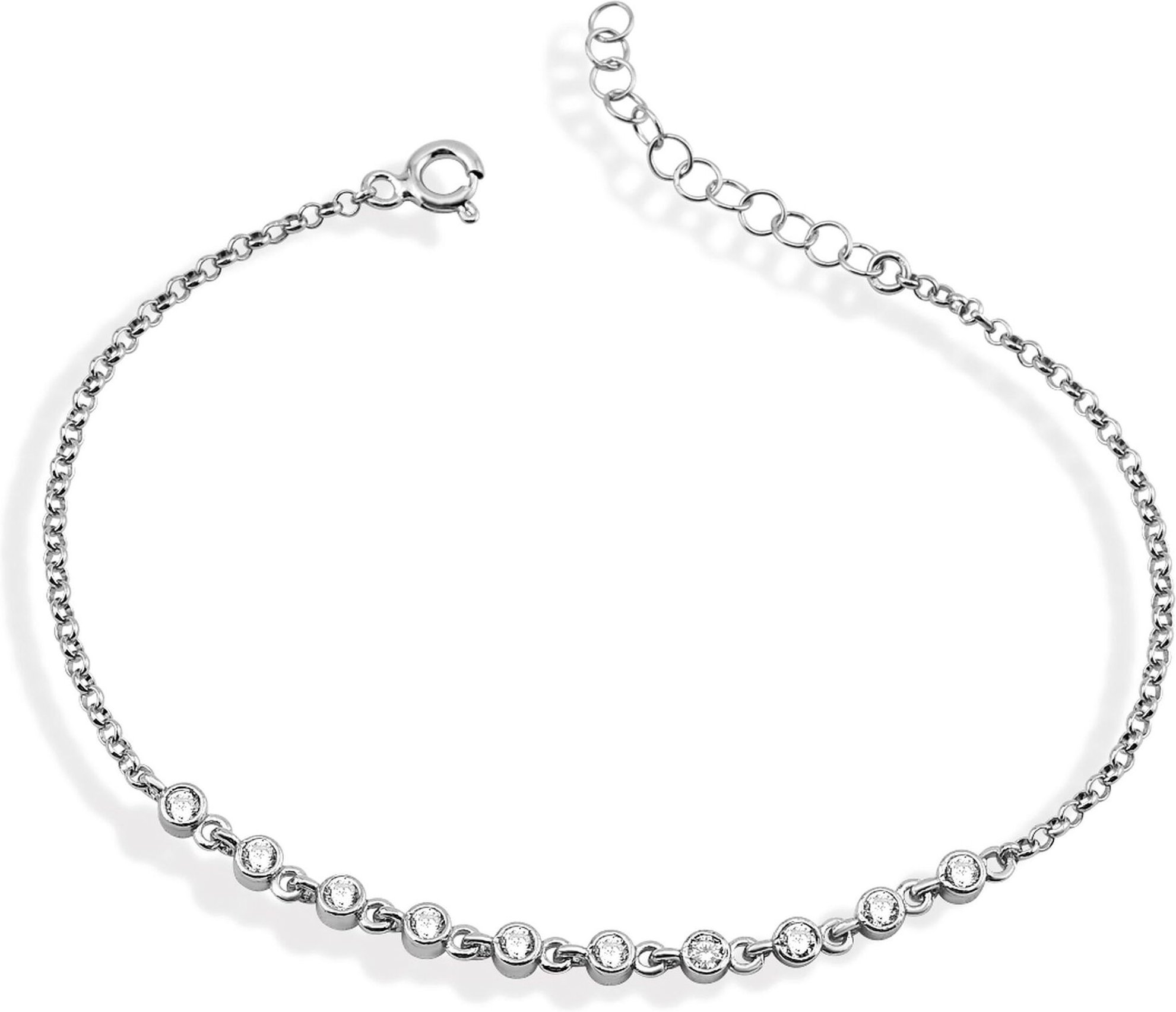 Dkeniz Armband 925/- Sterling Silber Tennisarmband