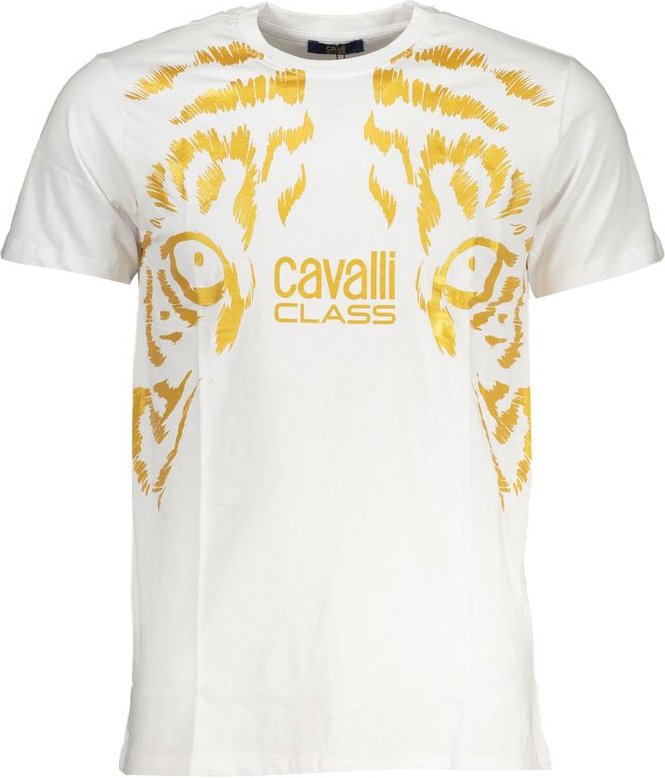 Thumbnail - Tiger-Print T-Shirt mit kurzen Ärmeln und Rundhalsausschnitt