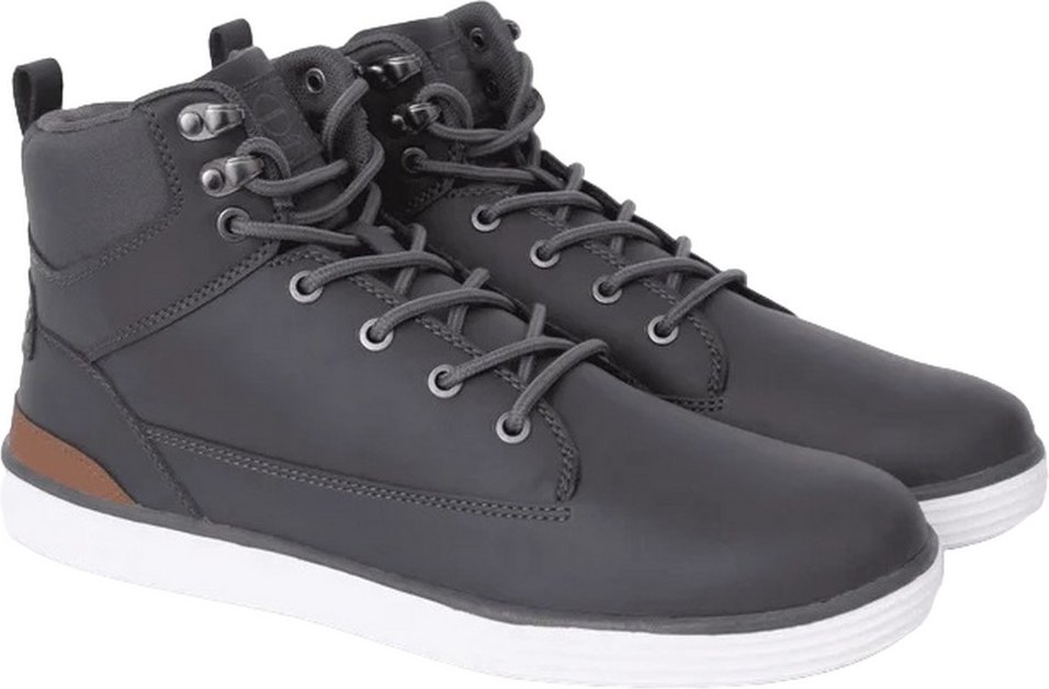 Crosshatch - Herren Sneaker "Staiger", Leder (Grau)